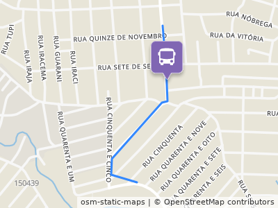 Mapa da parada