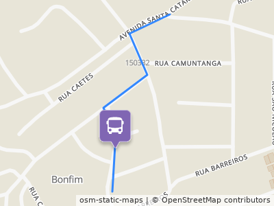 Mapa da parada