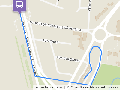 Mapa da parada