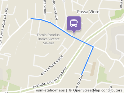 Mapa da parada