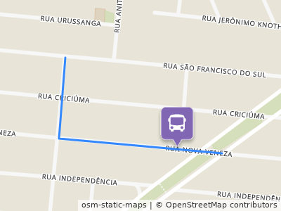 Mapa da parada