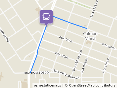 Mapa da parada