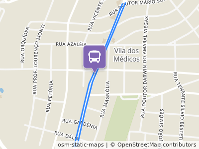 Mapa da parada