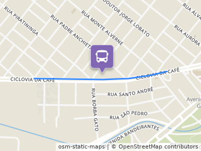 Mapa da parada