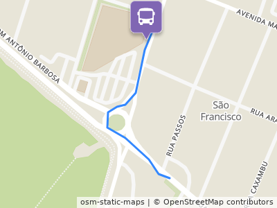 Mapa da parada