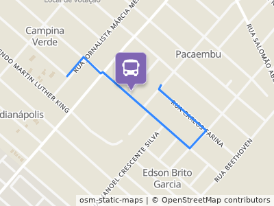Mapa da parada