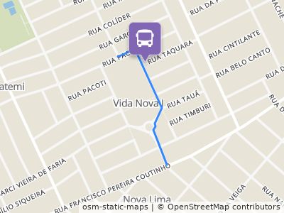Mapa da parada