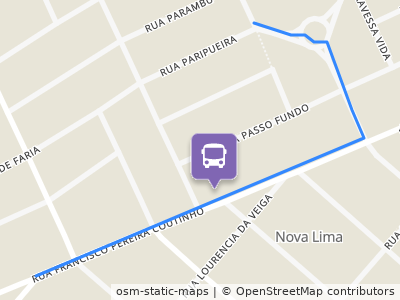 Mapa da parada