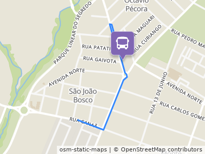 Mapa da parada
