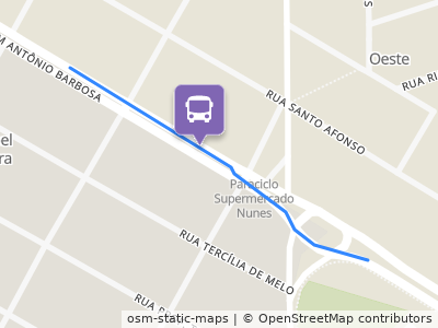 Mapa da parada