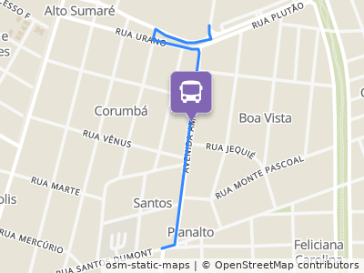 Mapa da parada