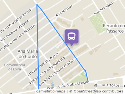 Mapa da parada