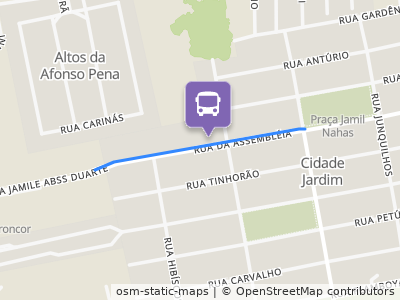 Mapa da parada