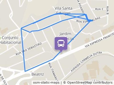 Mapa da parada