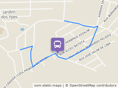 Mapa da parada