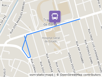 Mapa da parada