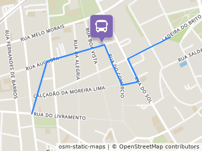 Mapa da parada