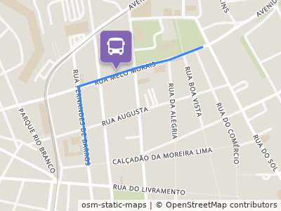 Mapa da parada