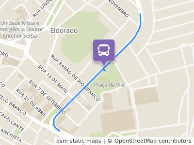 Mapa da parada
