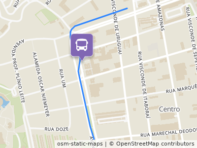 Mapa da parada