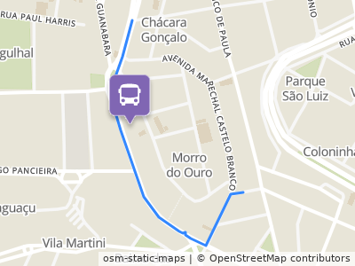 Mapa da parada
