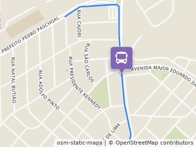 Mapa da parada