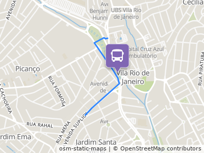 Mapa da parada