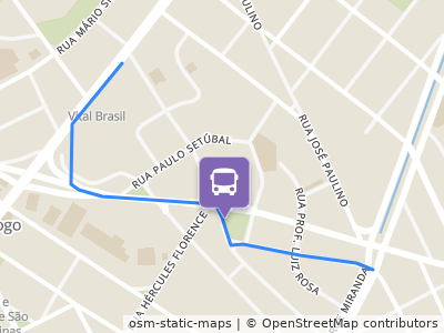 Mapa da parada