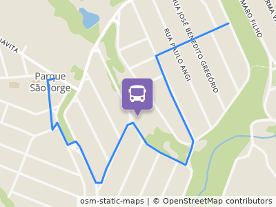 Mapa da parada