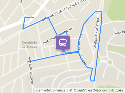 Mapa da parada