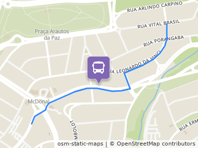 Mapa da parada