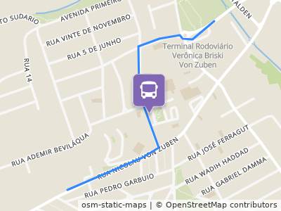 Mapa da parada