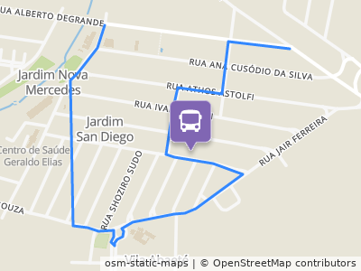 Mapa da parada