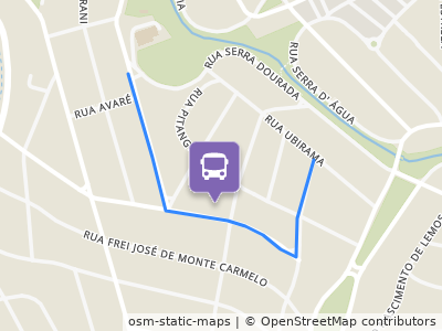 Mapa da parada