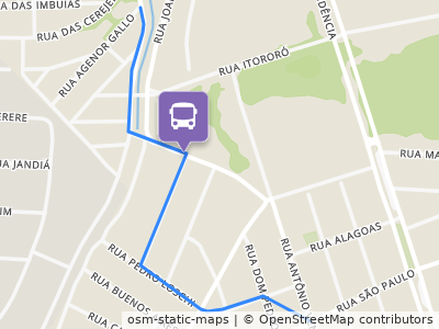 Mapa da parada