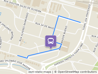Mapa da parada
