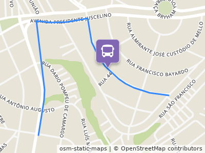 Mapa da parada
