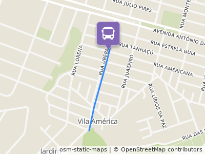 Mapa da parada
