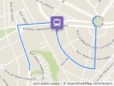 Mapa da parada