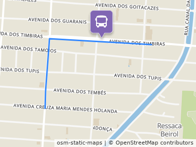Mapa da parada