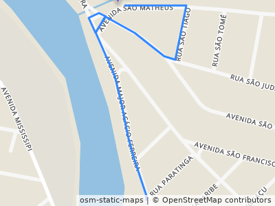 Mapa da parada
