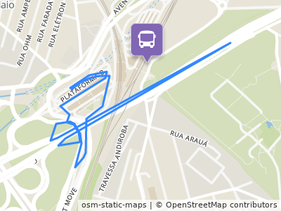 Mapa da parada