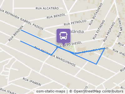 Mapa da parada