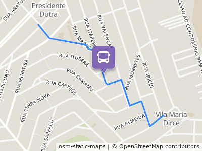 Mapa da parada