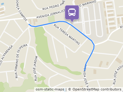 Mapa da parada