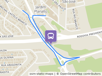 Mapa da parada