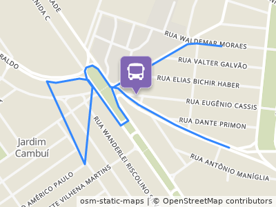 Mapa da parada