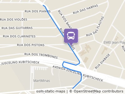 Mapa da parada