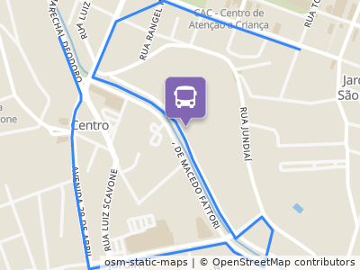 Mapa da parada