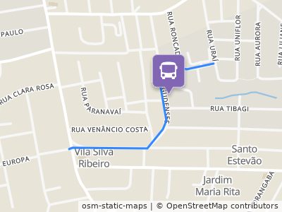 Mapa da parada